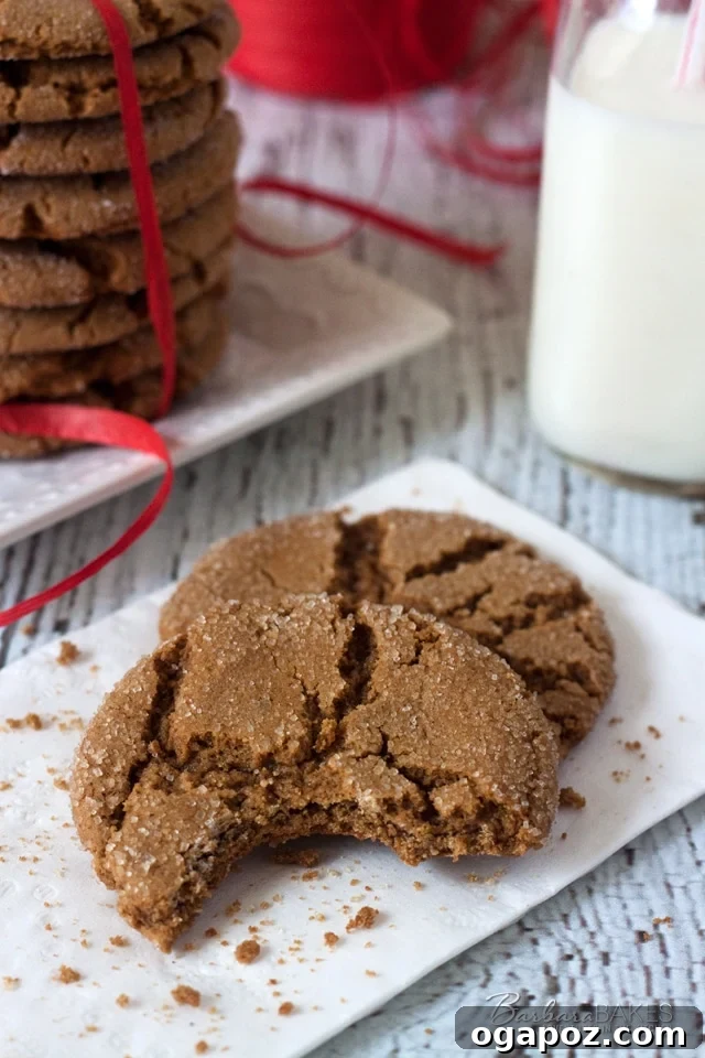 23 Essential Holiday Cookies to Bake This Season 20 Perfectly soft and chewy gingersnap cookies, richly flavored with ginger, molasses, and warm spices.