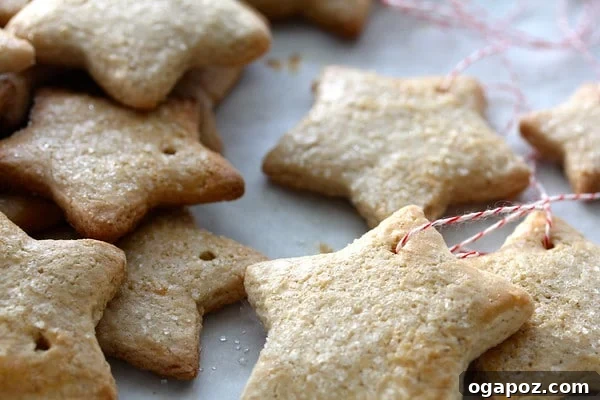 23 Essential Holiday Cookies to Bake This Season 10 Traditional German Zimsterne (cinnamon star) Christmas cookies, elegantly shaped and often glazed.
