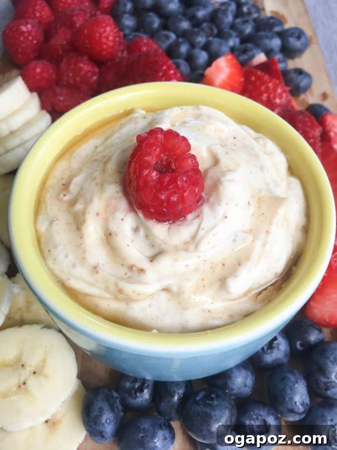 Our Readers Top Picks of 2015 7 Healthy Fruit Yogurt Dip - Easy Greek Yogurt & Peanut Butter Snack