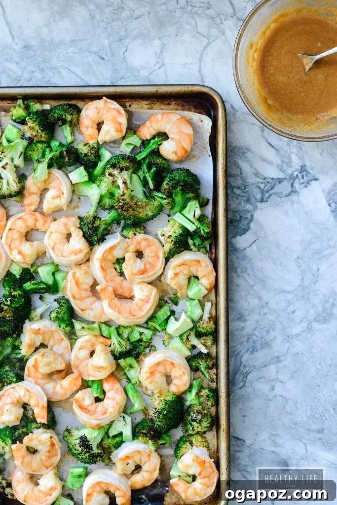 Dinner in 30: 24 Quick and Easy Meals 14 Broiled Shrimp and Broccoli with a savory Cashew Sauce