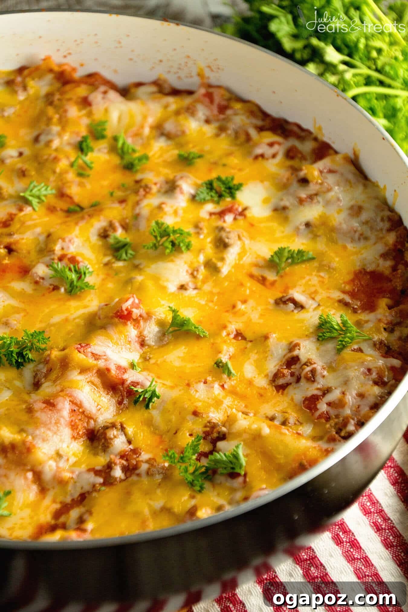 Dinner in 30: 24 Quick and Easy Meals 19 Classic Skillet Lasagna, cooked to perfection in one pan