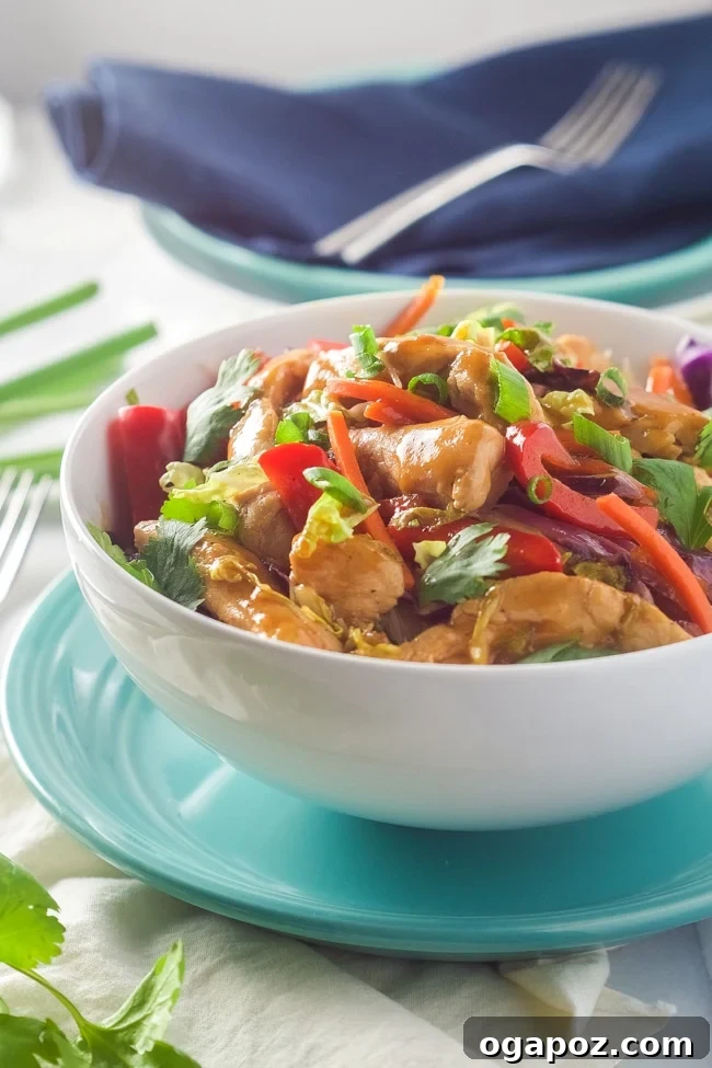 Dinner in 30: 24 Quick and Easy Meals 23 Sweet and spicy 30 Minute Honey Sriracha Chicken Rice Noodle Bowls