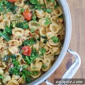 Effortless One-Pot Chickpea Kale Pasta 7 One Pot Chickpea Kale Pasta Recipe 1200 x 1200
