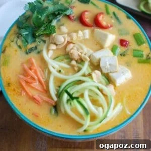 Coconut Zoodle Soup