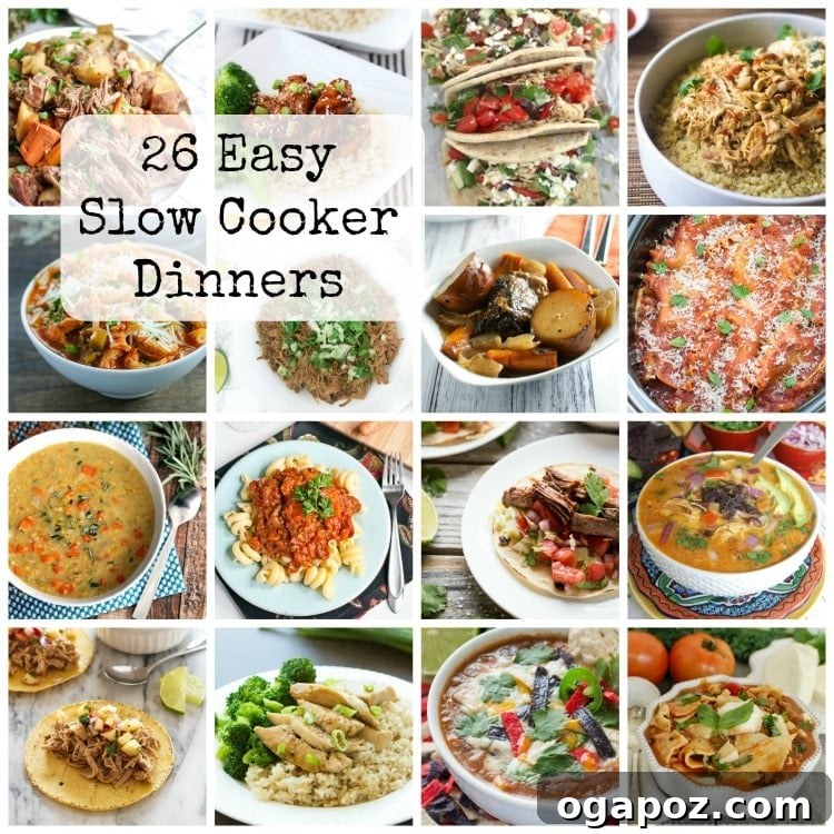 26 Effortless Slow Cooker Dinners 2 26 Easy Slow Cooker Dinners