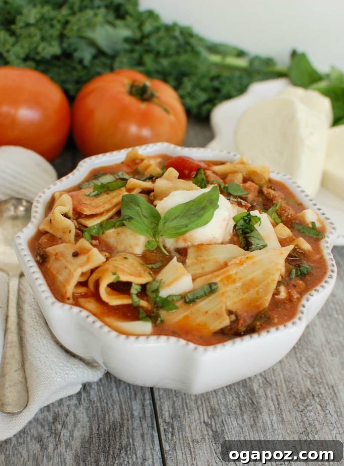 26 Effortless Slow Cooker Dinners 3 5-Slow-Cooker-Turkey-Kale-Lasagna-Soup-2-1-of-1
