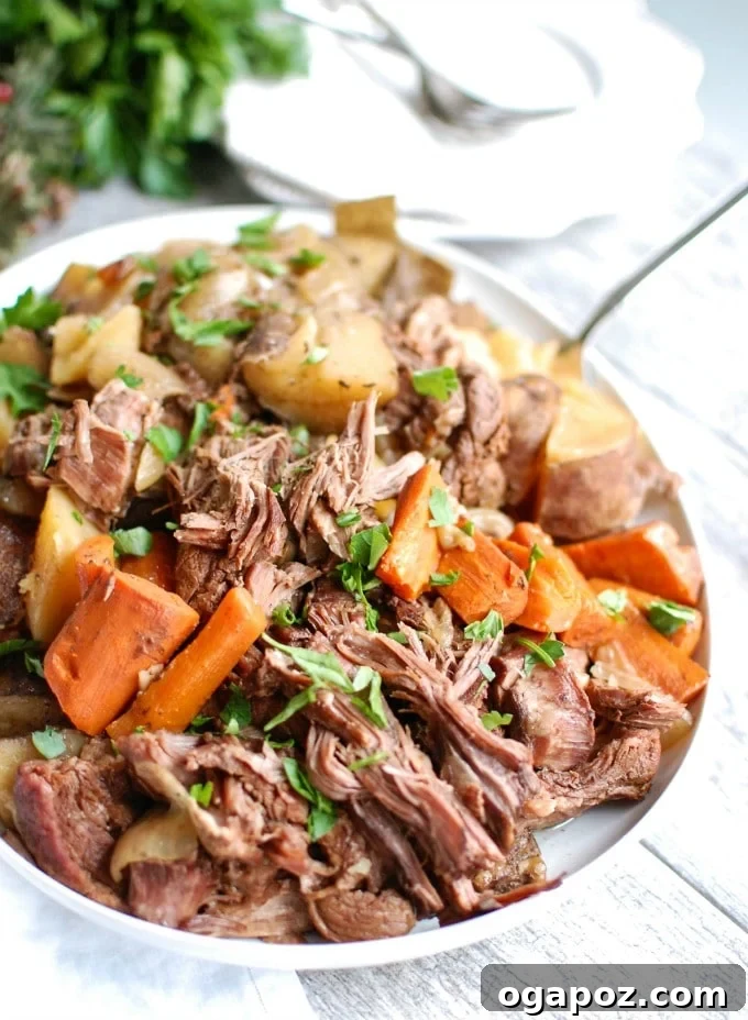 26 Effortless Slow Cooker Dinners 4 Slow-Cooker-Pot-Roast-13-
