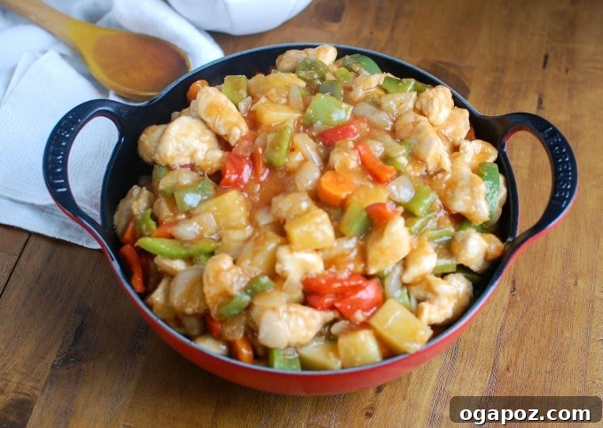 Guilt-Free Sweet and Sour Chicken 3 Lighter Sweet and Sour Chicken - forget take-out