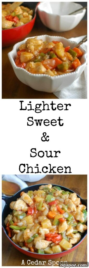 Guilt-Free Sweet and Sour Chicken 6 Lighter Sweet and Sour Chicken - my favorite
