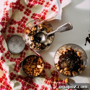 Homemade Magic Chocolate Shell on Ice Cream