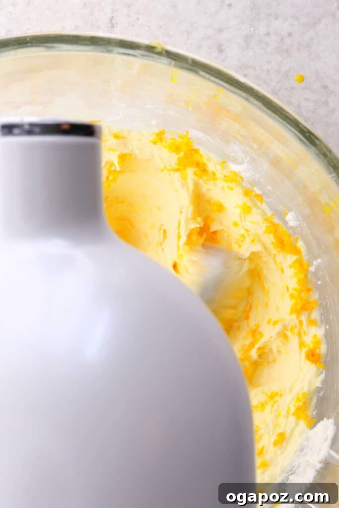 Golden Portuguese Orange Cake 4 Step 1: Preparing the baking dish for Portuguese Orange Cake.