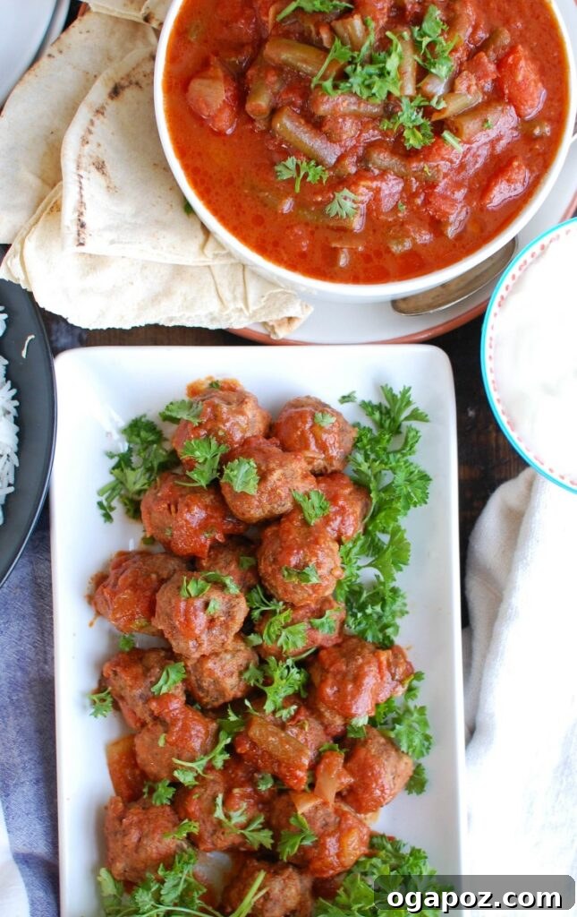 Tender Slow Cooker Mediterranean Beef Meatballs 8 Slow Cooker Mediterranean Beef Meatballs with Lebanese Green Beans