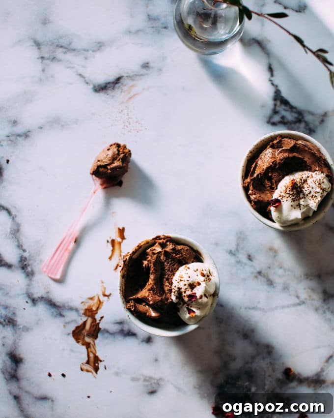 Whip Up Dreamy Chocolate Mousse in Your Blender 3 The sleek Vitamix Ascent 3300 blender with its digital touchscreen, ready for blending.