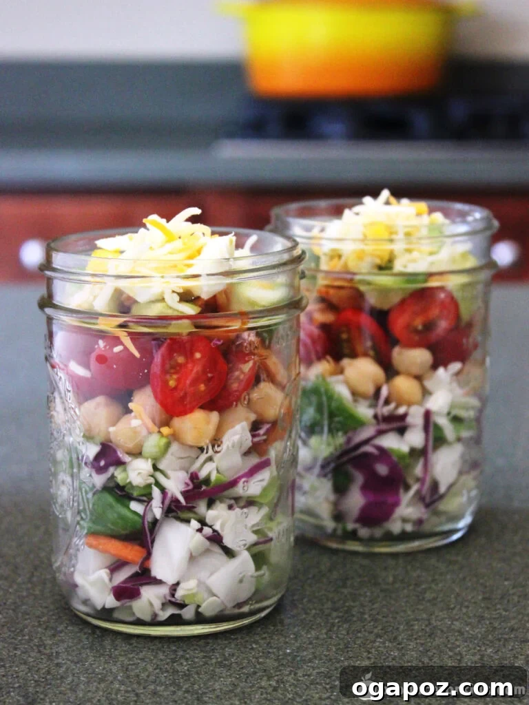 BBQ Chicken Chopped Salad, ready to eat