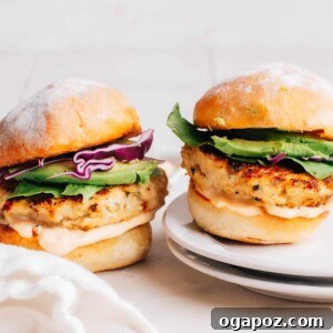 The Juiciest Ground Chicken Burger recipe for lunch, dinner and meal prep