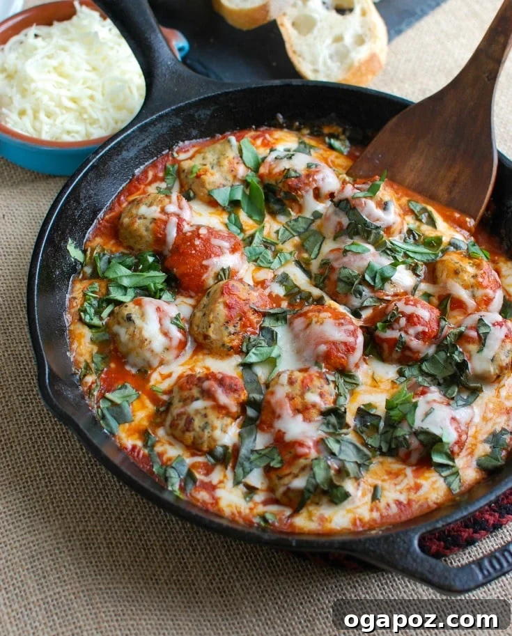 Ultimate Broccoli Cheddar Chicken 10 Skillet Tomato Basil Meatballs in rich tomato sauce, topped with bubbling Sargento® 6 Cheese Italian and fresh basil, served with crusty baguette slices.