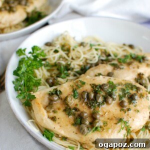 Zesty Lemon Caper Chicken 5 Easy Chicken Piccata with lemon and capers.