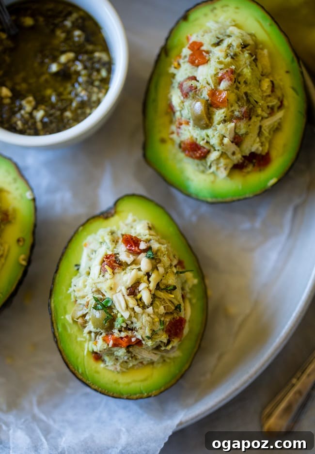 15 Mediterranean Appetizers to Delight Your Taste Buds 17 This healthy tuna salad has a Mediterranean twist and is served in a stuffed avocado! It has no mayo and is an easy, gluten free and low carb meal with only 6 ingredients!