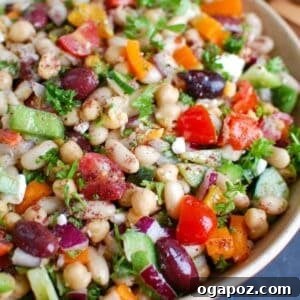 Mediterranean Bean Salad 1200 x 1200