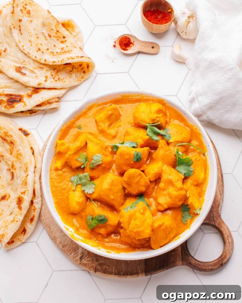 Golden Flaky Paratha Bread 19 Curry Chicken.