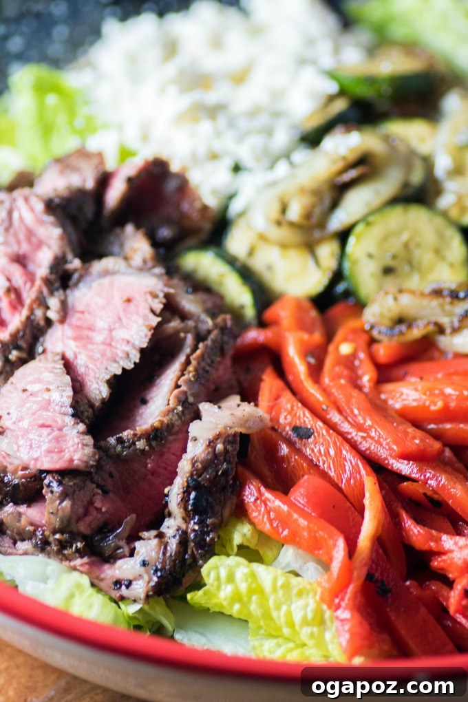 14 Sun-Kissed Mediterranean Grilling Recipes 6 Hearty Mediterranean Steak Salad with tender grilled steak, fresh greens, vegetables, and a light dressing.