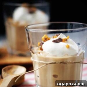 Butterscotch Pudding with Toffee Crumbles