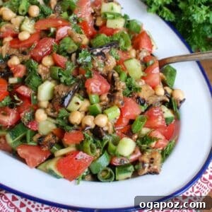 Zesty Mediterranean Eggplant Chickpea Delight 6 Mediterranean Eggplant Chickpea Salad image 1200 x 1200