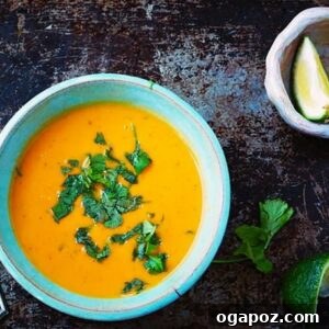Thai Coconut-Peanut Sweet Potato Soup