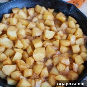 Golden Skillet Apples 5 Easy Skillet Apples 1200 x 1200