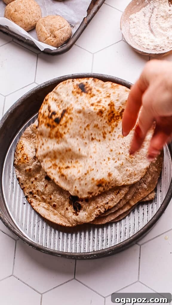 Pillowy Soft Roti A Time Tested Family Favorite 16 putting roti