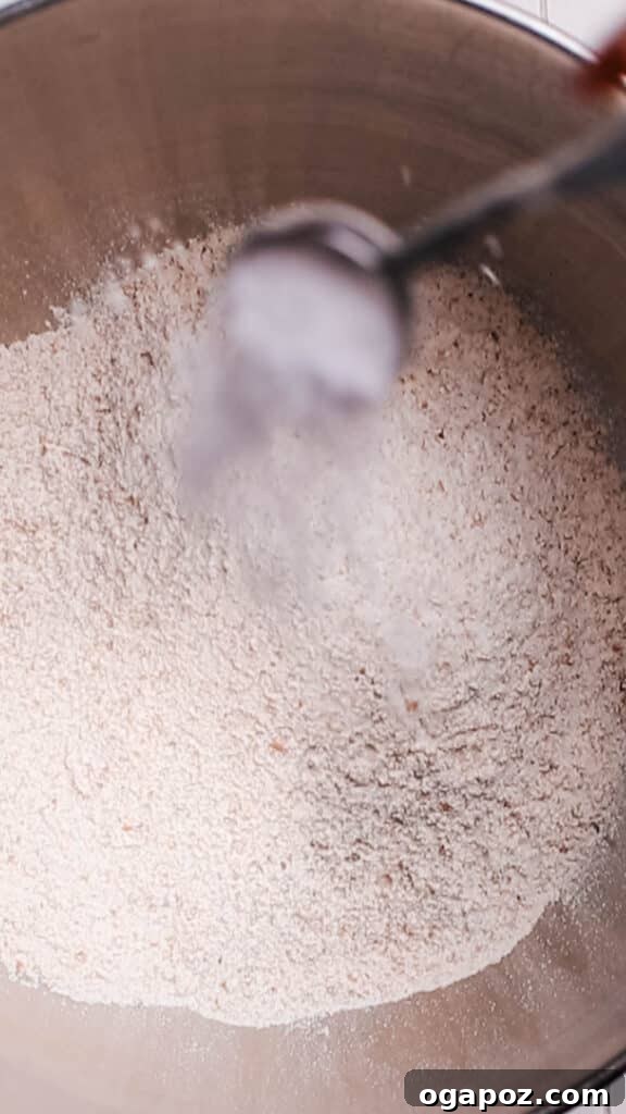 Pillowy Soft Roti A Time Tested Family Favorite 5 adding salt in wheat flour