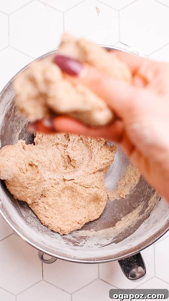 Pillowy Soft Roti A Time Tested Family Favorite 6 mixing the dough