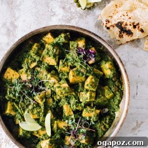 Creamy Indian Spinach and Paneer 10 Easy Saag Paneer Curry Recipe