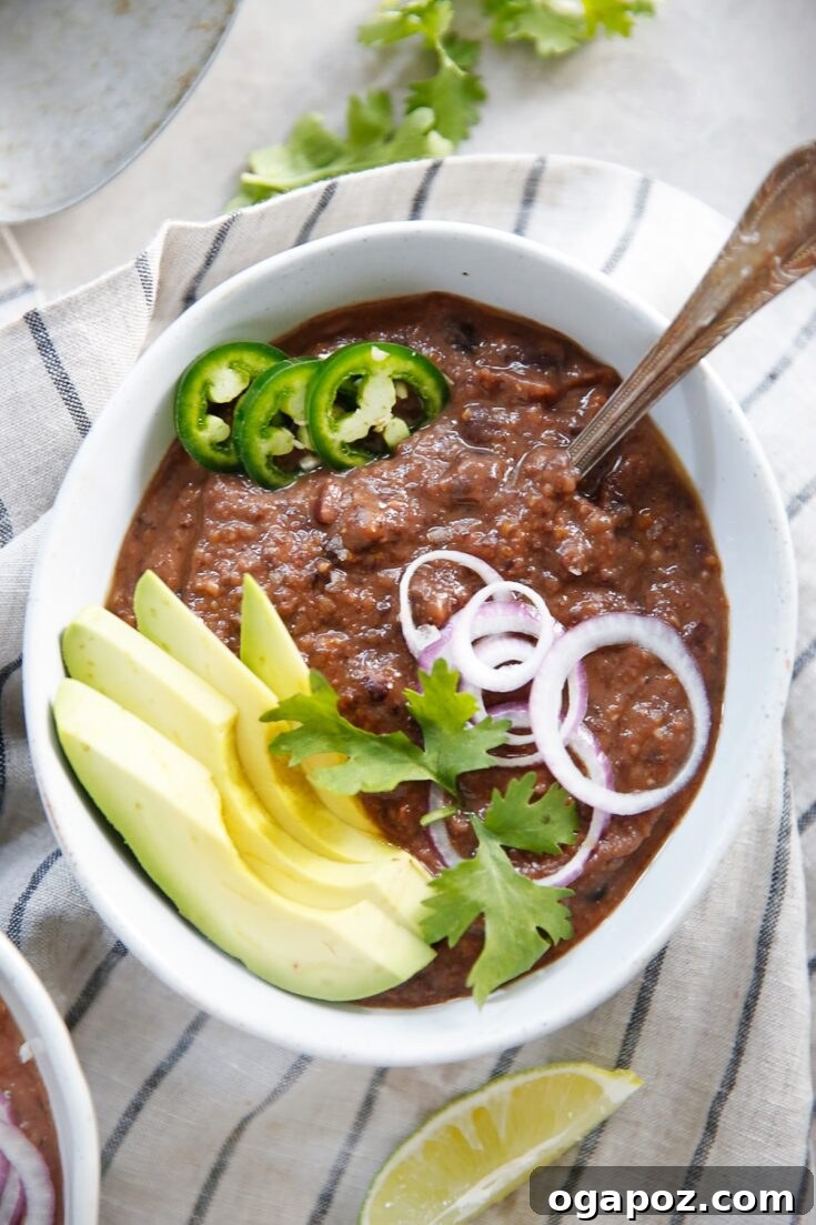 Quick and Easy Black Bean Soup