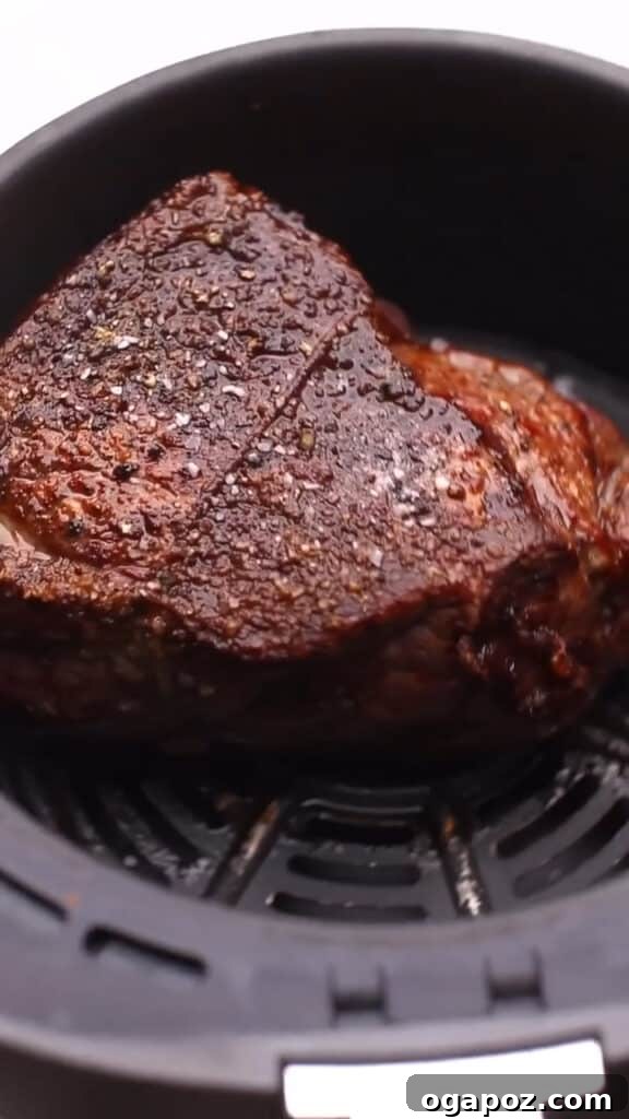 Ultra Juicy Air Fryer Roast Beef 6 Roasted Beef in Air Fryer