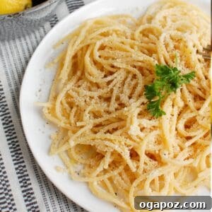 Lemon Pasta Recipe 1200 x 1200