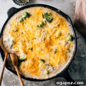 Cheesy Broccoli Rice Casserole Recipe with Chicken thumbnail