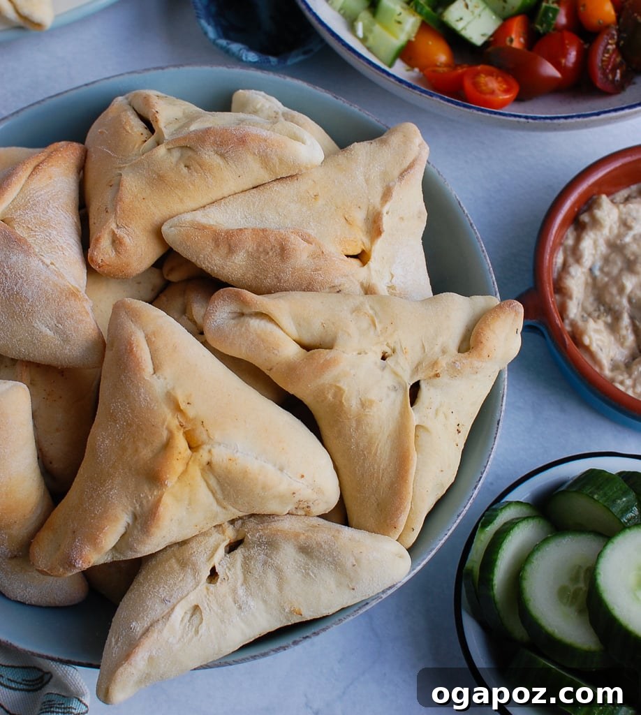 Sfiha: Traditional Lebanese Meat Pies 5 Lebanese Meat Pies served with fresh cucumber and a light salad, emphasizing fresh pairings.