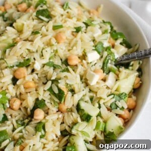 Chickpea Salad Recipe in a small square format