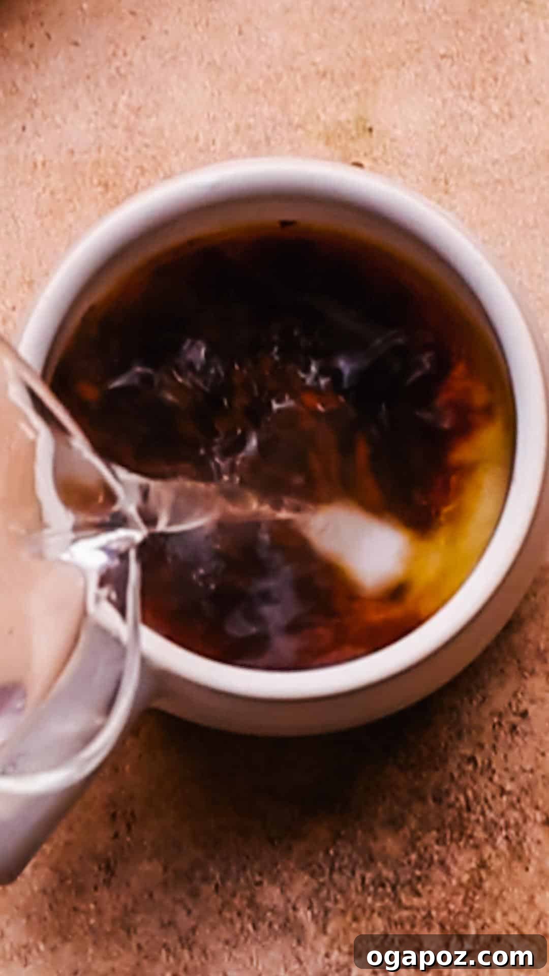 Velvet Froth Chai Coffee Delight 7 Brewing strong coffee for the chai coffee recipe.