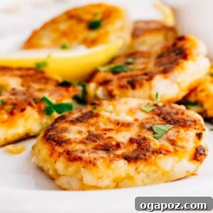 Crispy Potato Fish Cakes with Cod