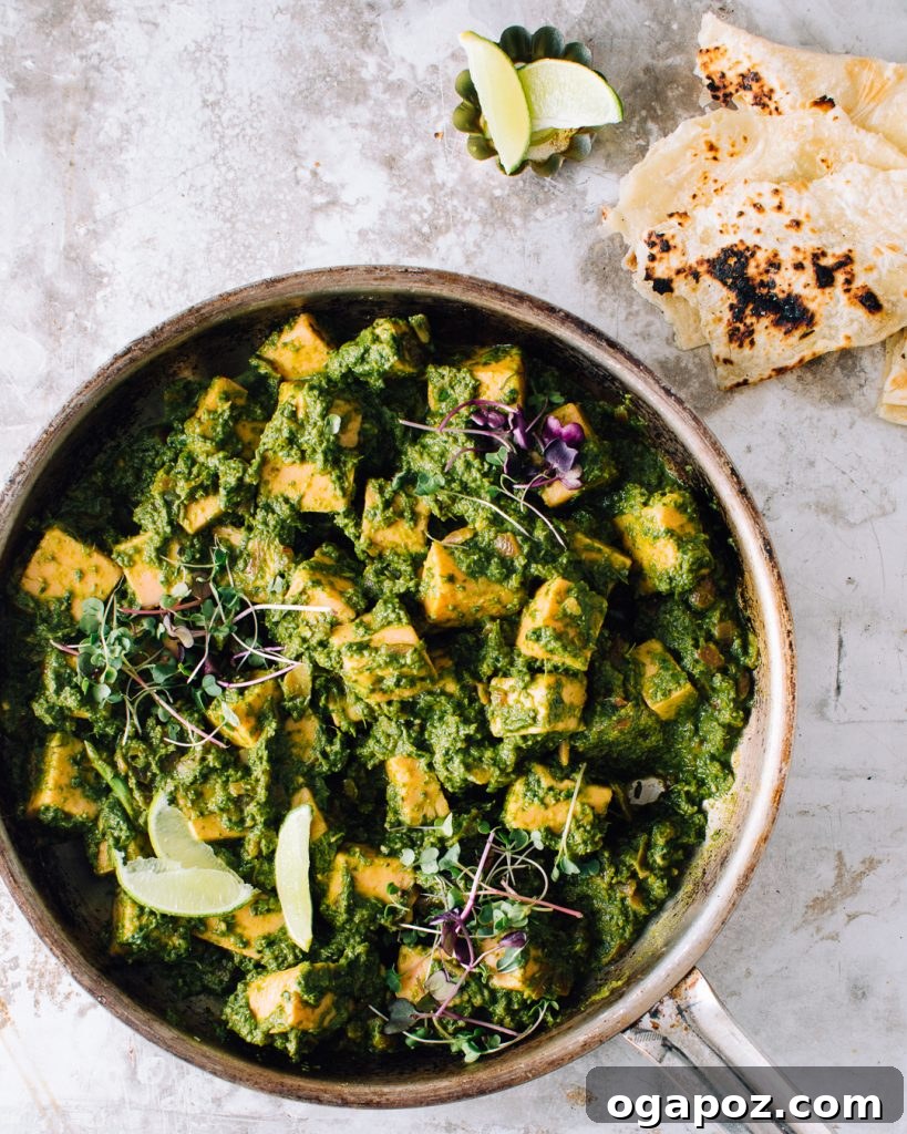Incredible Indian Dinners Surprisingly Simple to Make 8 Easy Saag Paneer Curry Recipe, a healthy and delicious Indian dinner.