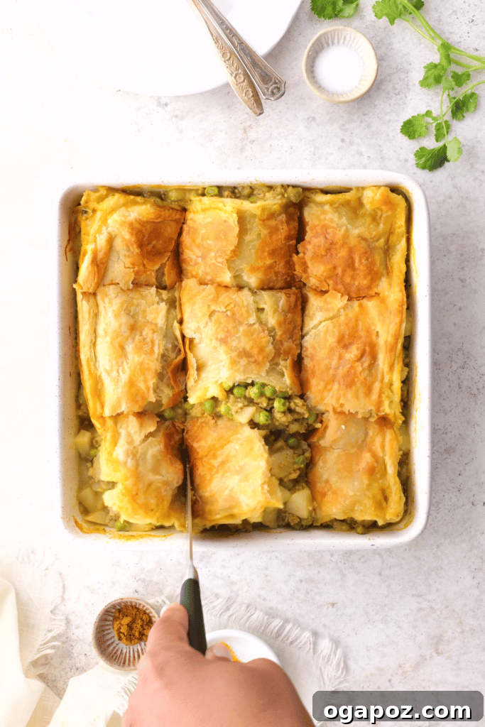 Incredible Indian Dinners Surprisingly Simple to Make 9 Easy Samosa Pie Recipe, a fun and unique Indian dinner idea.