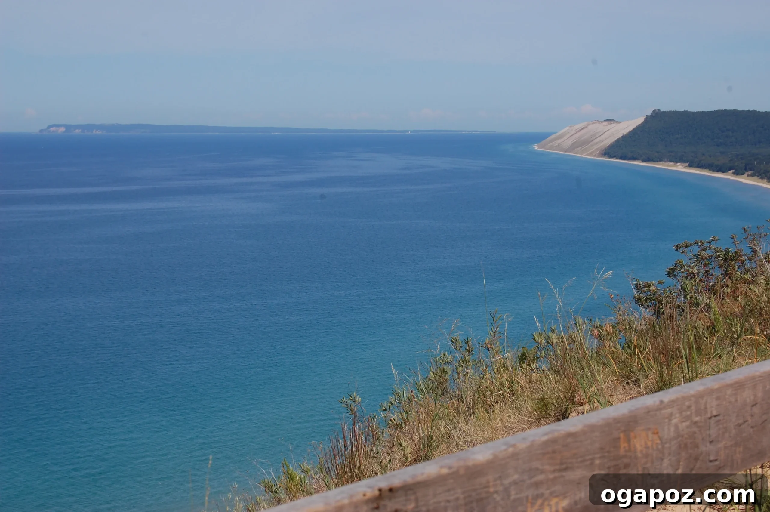 Sleeping Bear Dunes National Lakeshore with family