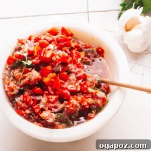 Taco Salsa in White Bowl
