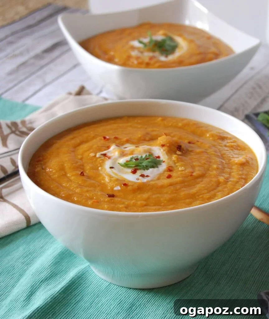 Mediterranean Magic: 10 Spices to Transform Your Meals 6 Moroccan Carrot Red Lentil Soup is a meatless soup recipe packed full of flavor! Cumin, turmeric, coriander, paprika and cinnamon compliment the red lentils and carrots, creating a creamy, filling soup.