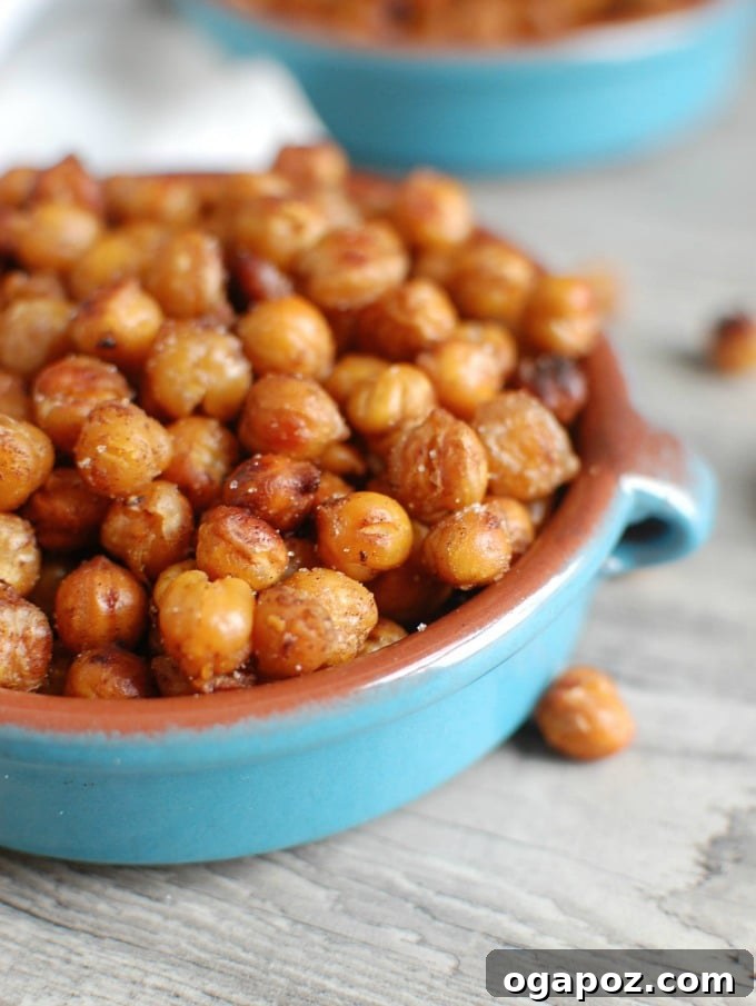 Mediterranean Magic: 10 Spices to Transform Your Meals 8 Crunchy Roasted Chickpeas - healthy