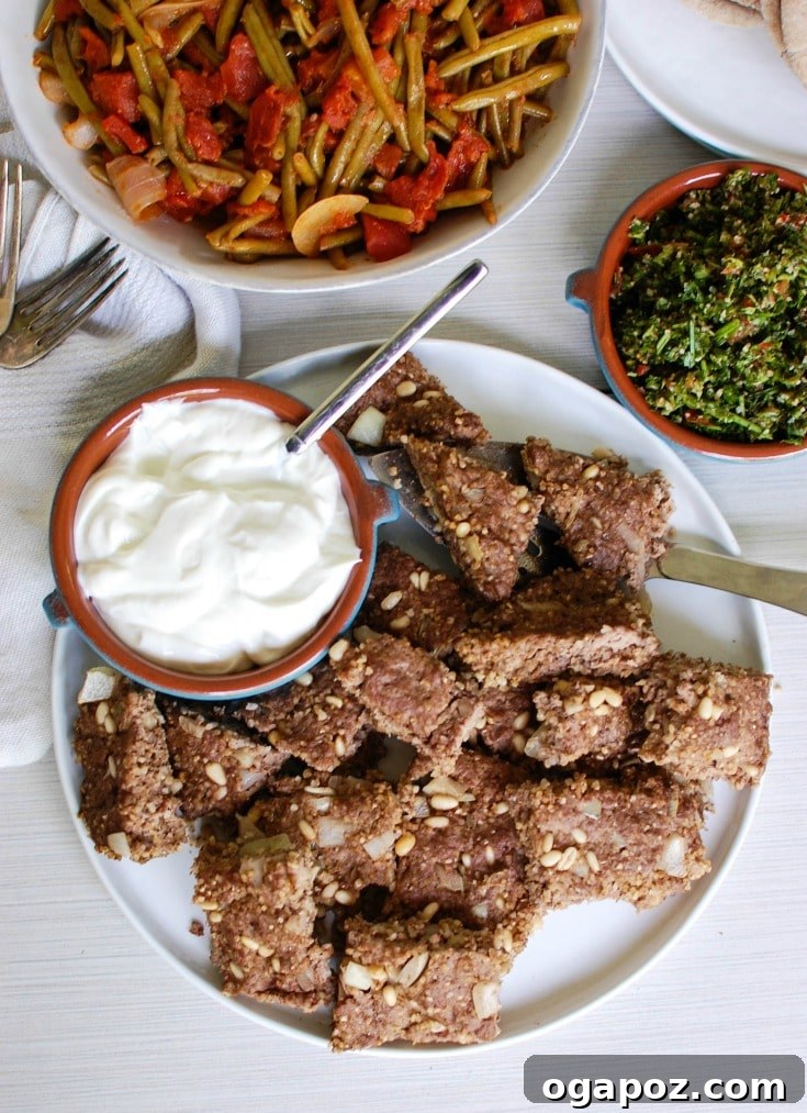 Kibbeh Recipe - Middle Eastern Ground Beef Dish