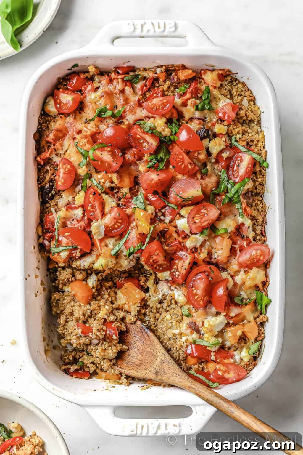 Over 37 Best Easy and Delicious Mediterranean Casserole Recipes 14 Healthy and light Mediterranean quinoa casserole.