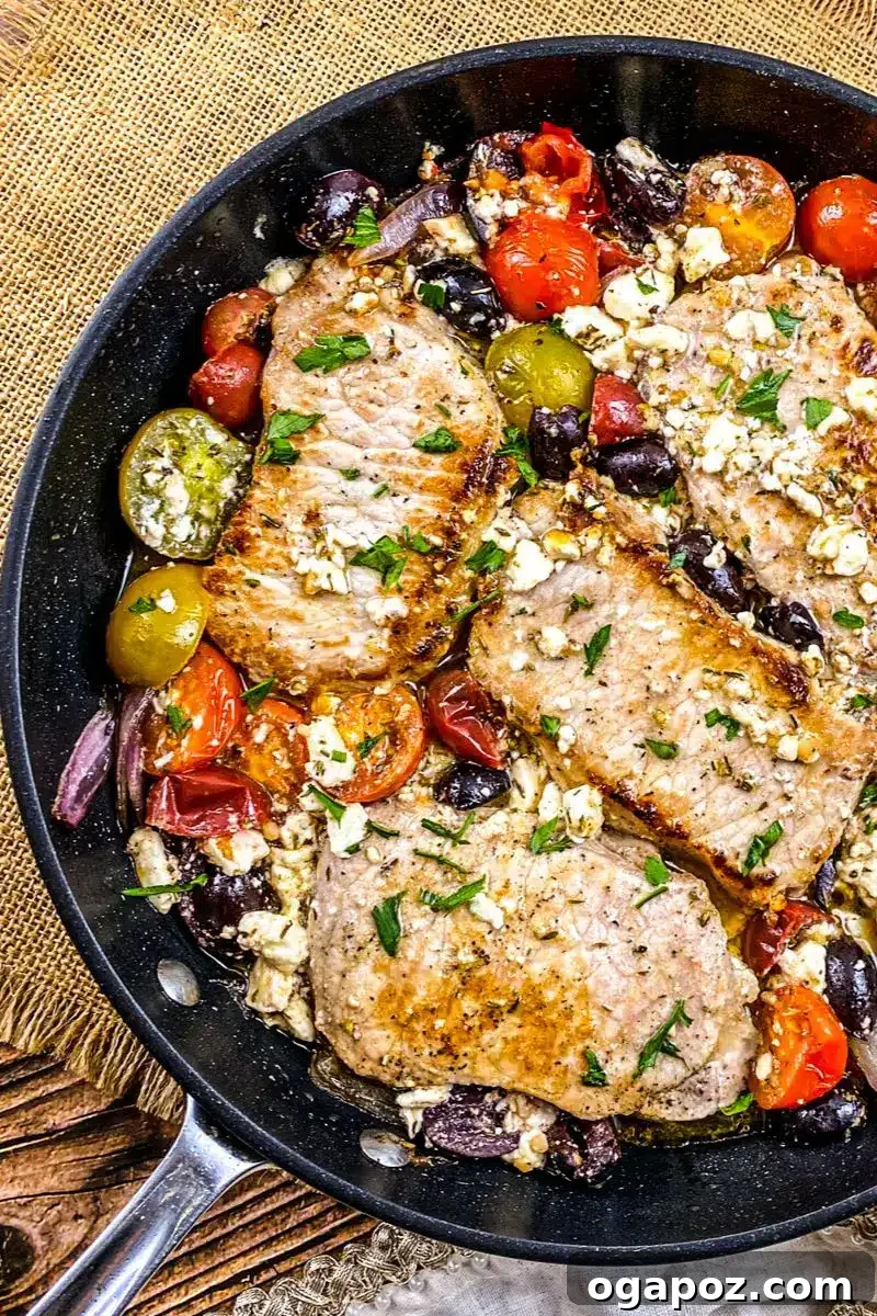 Over 37 Best Easy and Delicious Mediterranean Casserole Recipes 25 Incredible smothered Mediterranean pork chop skillet casserole.
